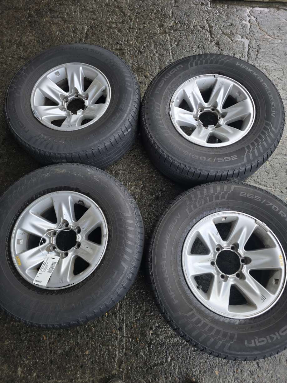 Felgsett aluminium til Nissan Patrol, 1998-2004 (Fase 1) (Y61) (Y61) (NISSAN|)