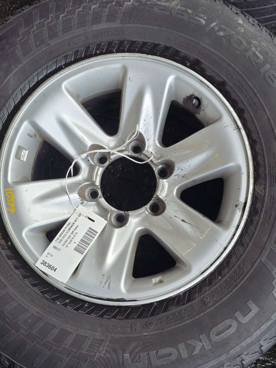Felgsett aluminium til Nissan Patrol 1998-2004 (Fase 1) (Y61) (Y61) (NISSAN||ET14)