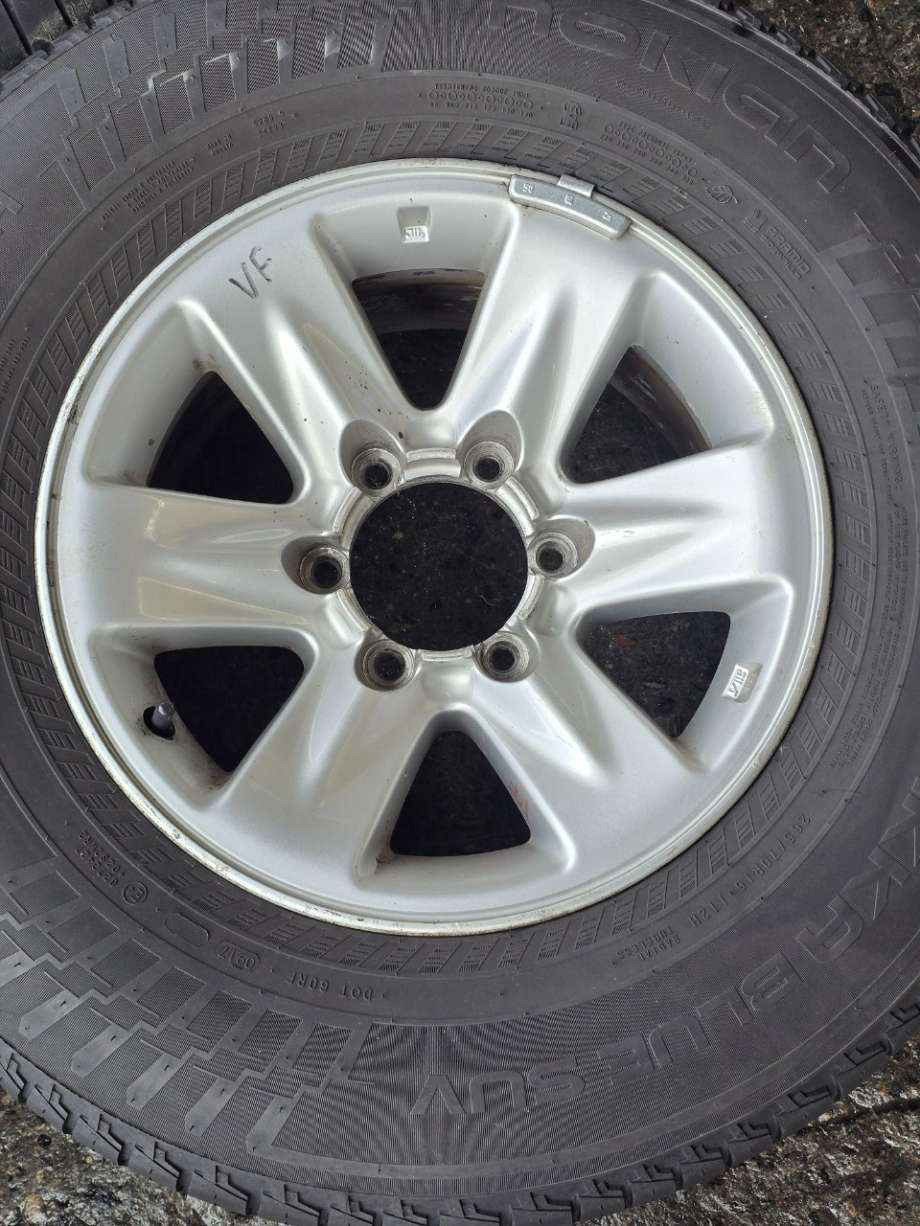 Felgsett aluminium til Nissan Patrol 1998-2004 (Fase 1) (Y61) (Y61) (NISSAN||ET14)