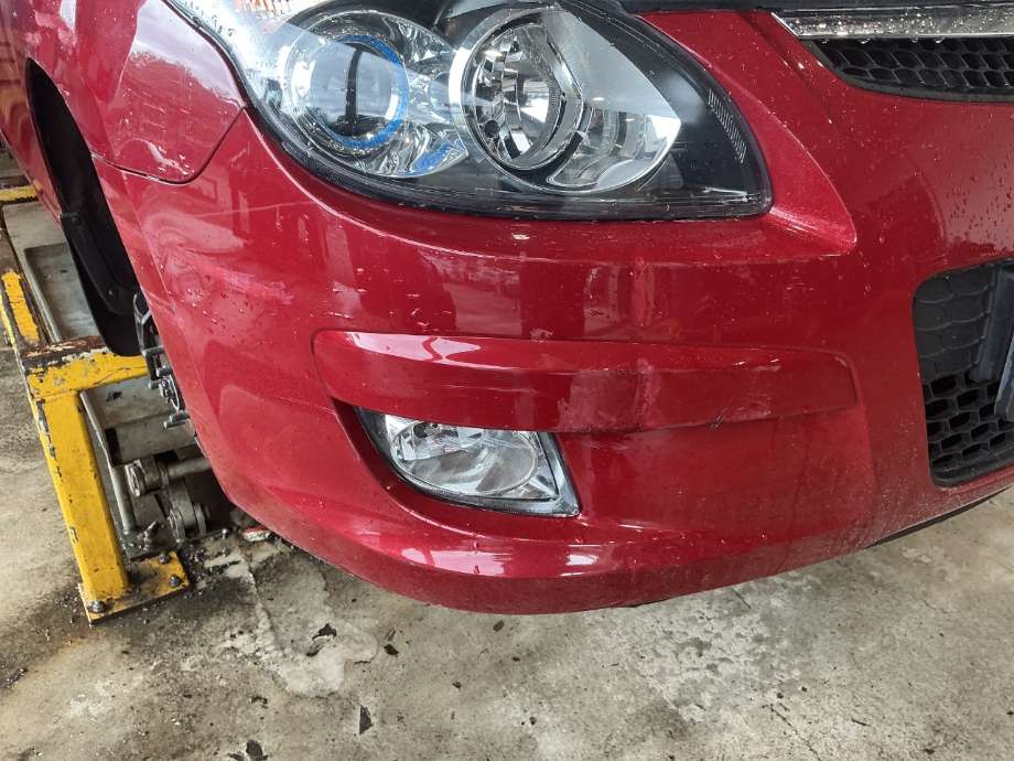 Støtfanger foran til Hyundai i30, 2007-2012 (Type I)  (HYUNDAI|)