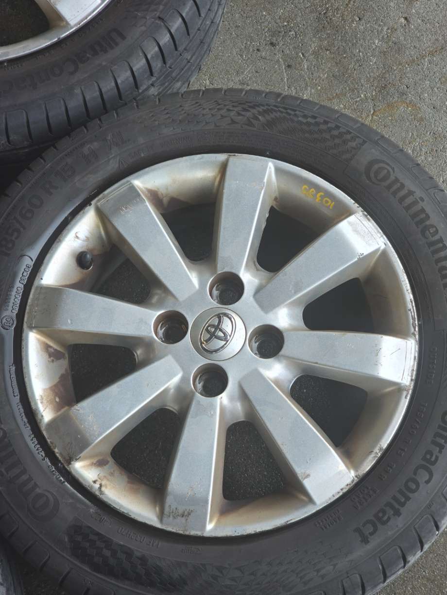 Felgsett aluminium til Toyota Yaris 2006-2009 (Type II, Fase 1)  (TOYOTA||ET45)