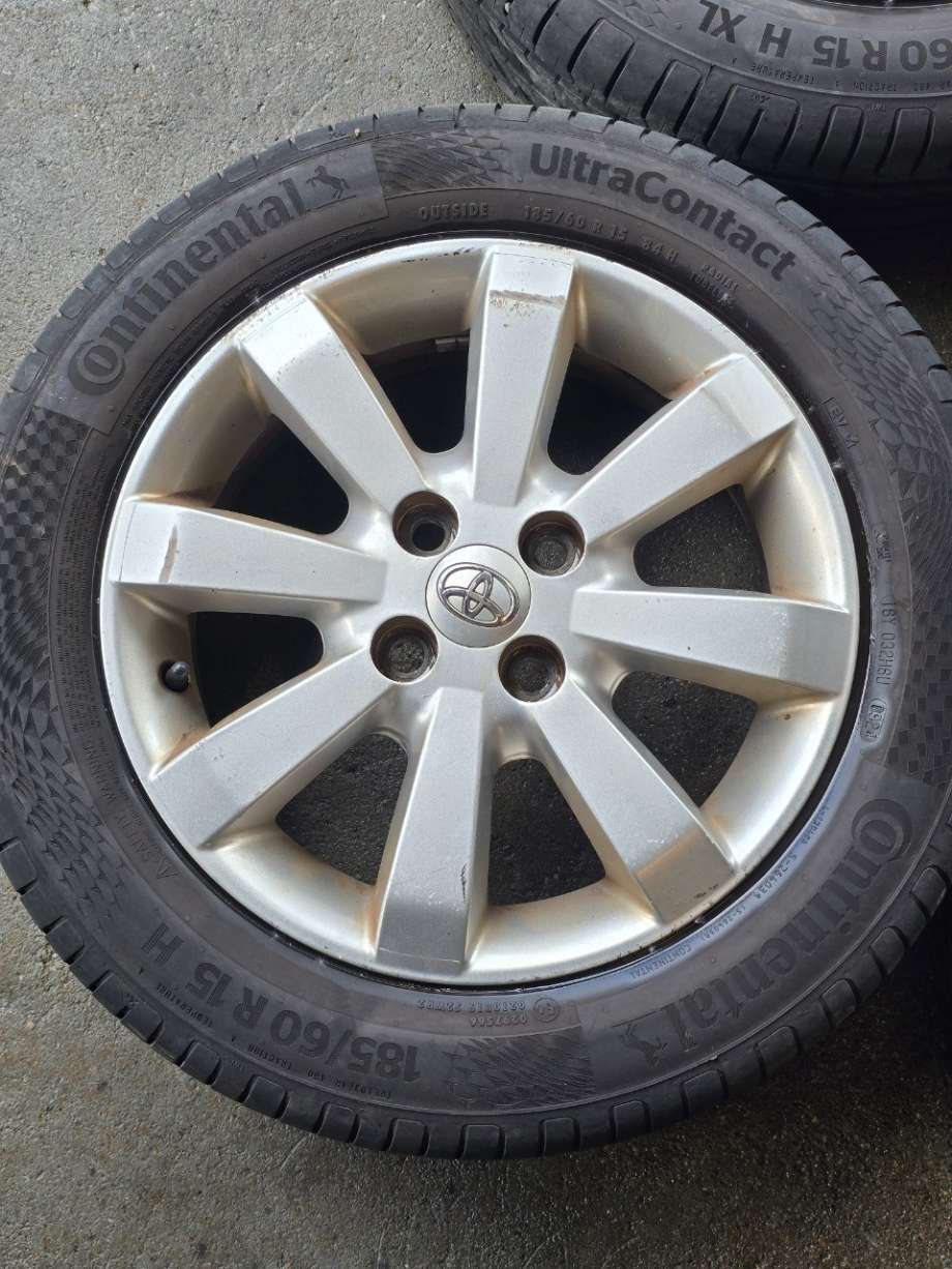 Felgsett aluminium til Toyota Yaris 2006-2009 (Type II, Fase 1)  (TOYOTA||ET45)