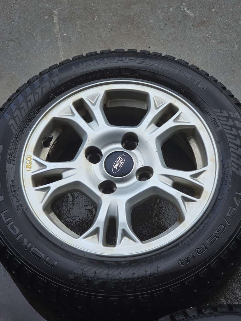 Felgsett aluminium til Ford Fiesta 2013-2017 (Type VI, Fase 2)  (FORD||ET37.5)