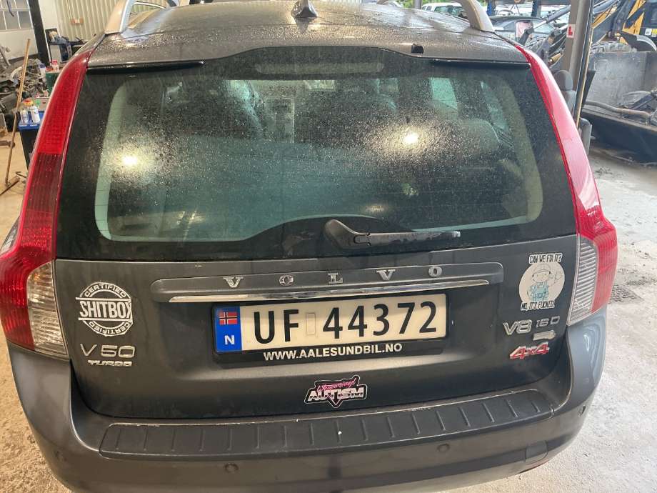 Bakluke til Volvo V50, 2007-2012 (Fase 2)  (VOLVO|)