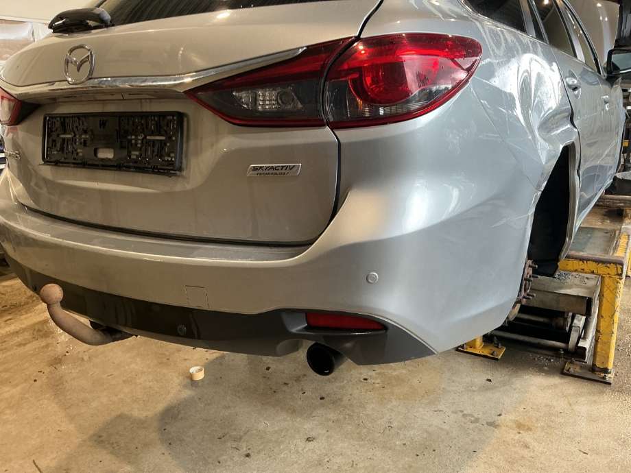 Støtfanger bak til Mazda 6 2015-2018 (Type III, Fase 2)  (MAZDA|)