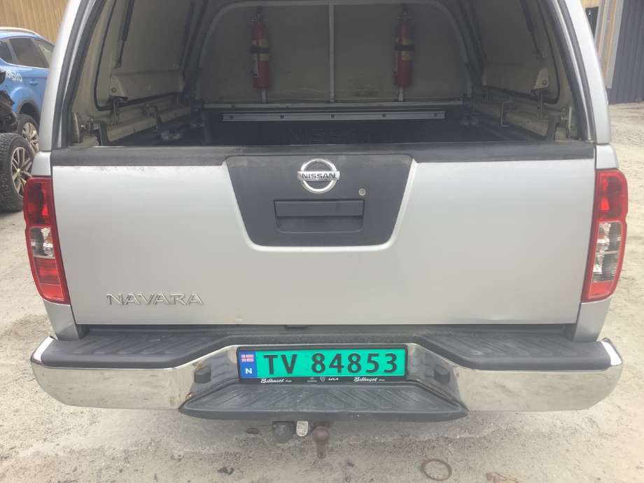 Bakluke lem til Nissan Navara, 2010-2015 (Fase 2) (D40) (D40) (NISSAN|)