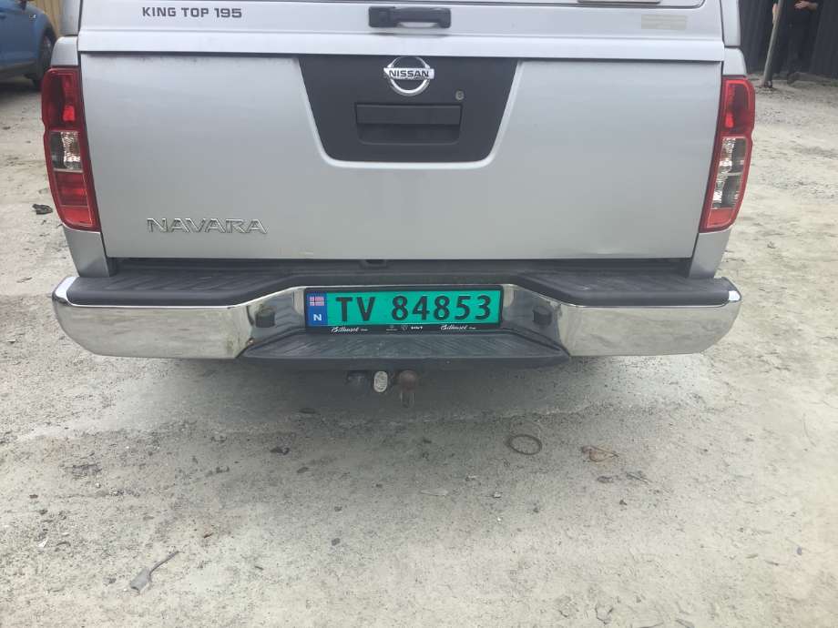 Støtfanger bak til Nissan Navara, 2010-2015 (Fase 2) (D40) (D40) (NISSAN|)