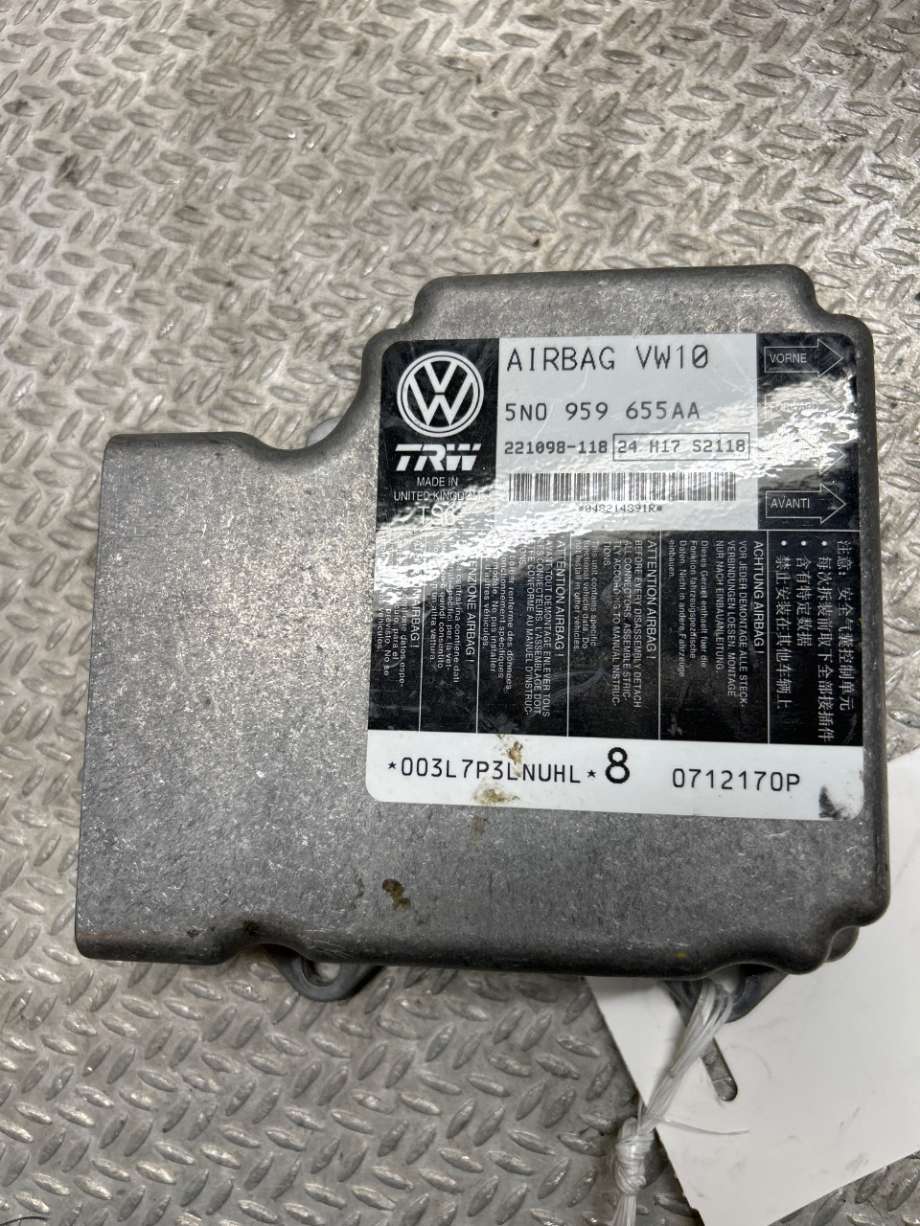 Airbag elektronikk til VW Tiguan, 2011-2016 (Type I, Fase 2) (VOLKSWAGEN|5N0959655AA)