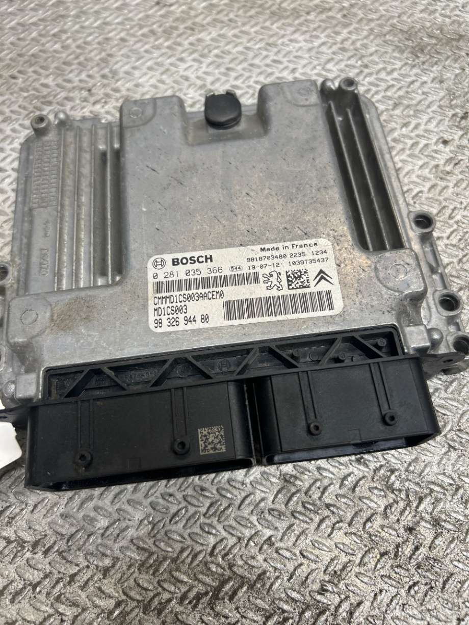 Styreenhet motor til Peugeot 508 2018-->> (Type II) (PEUGEOT|1680803480|0281035366|9832694480)