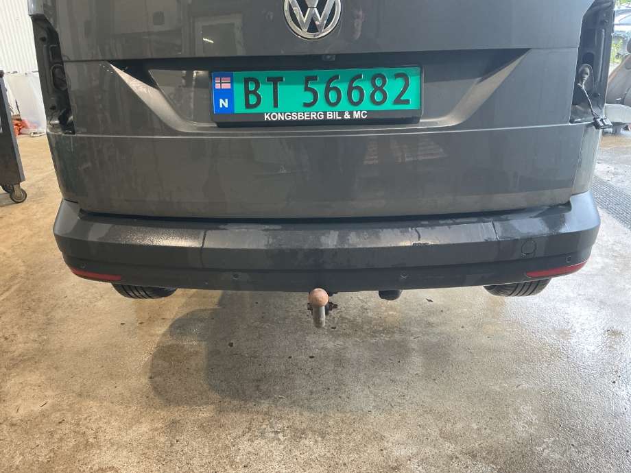 Støtfanger bak til VW Caddy 2015-2020 (Type III, Fase 3)  (VOLKSWAGEN|)