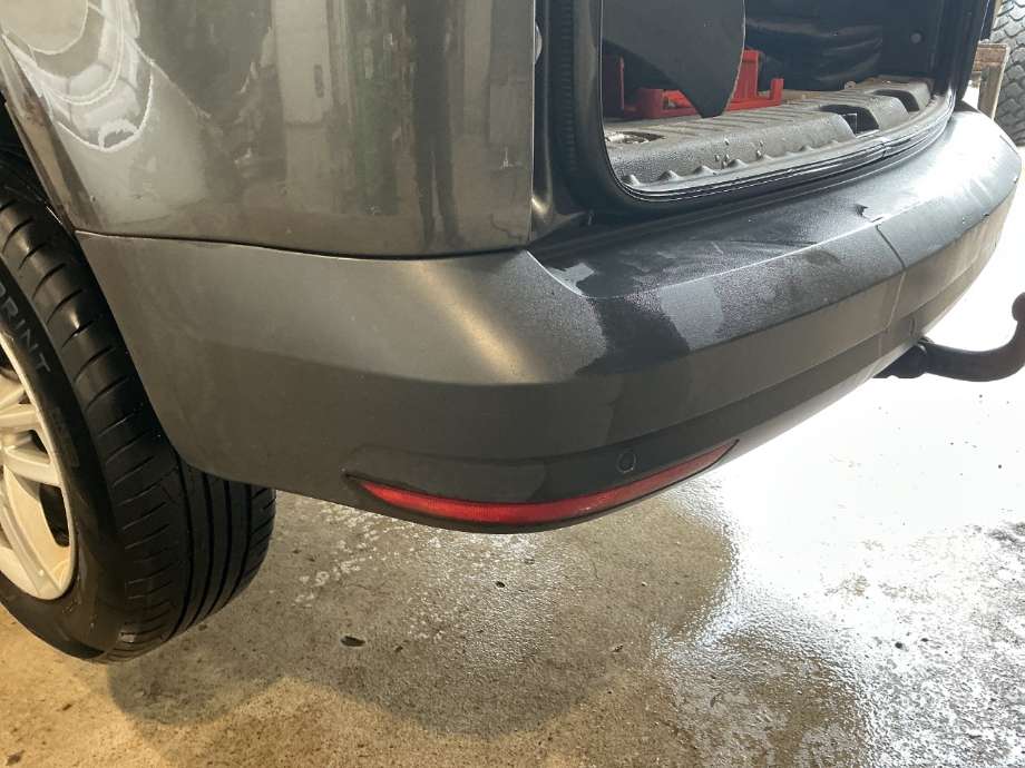 Støtfanger bak til VW Caddy 2015-2020 (Type III, Fase 3)  (VOLKSWAGEN|)