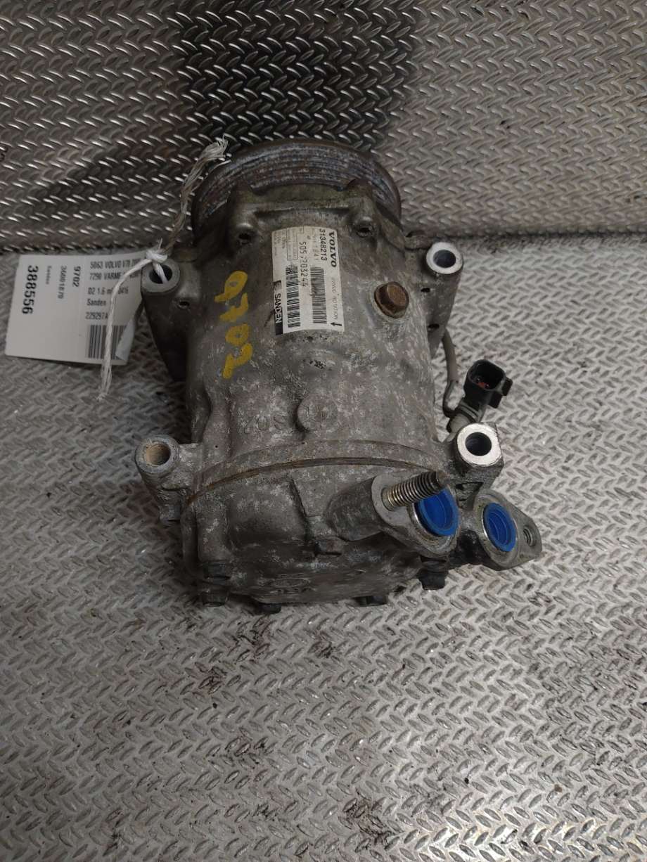 Aircondition kompressor til Volvo V70 2007-2013 (Type III, Fase 1) (VOLVO|36001870||31348213)