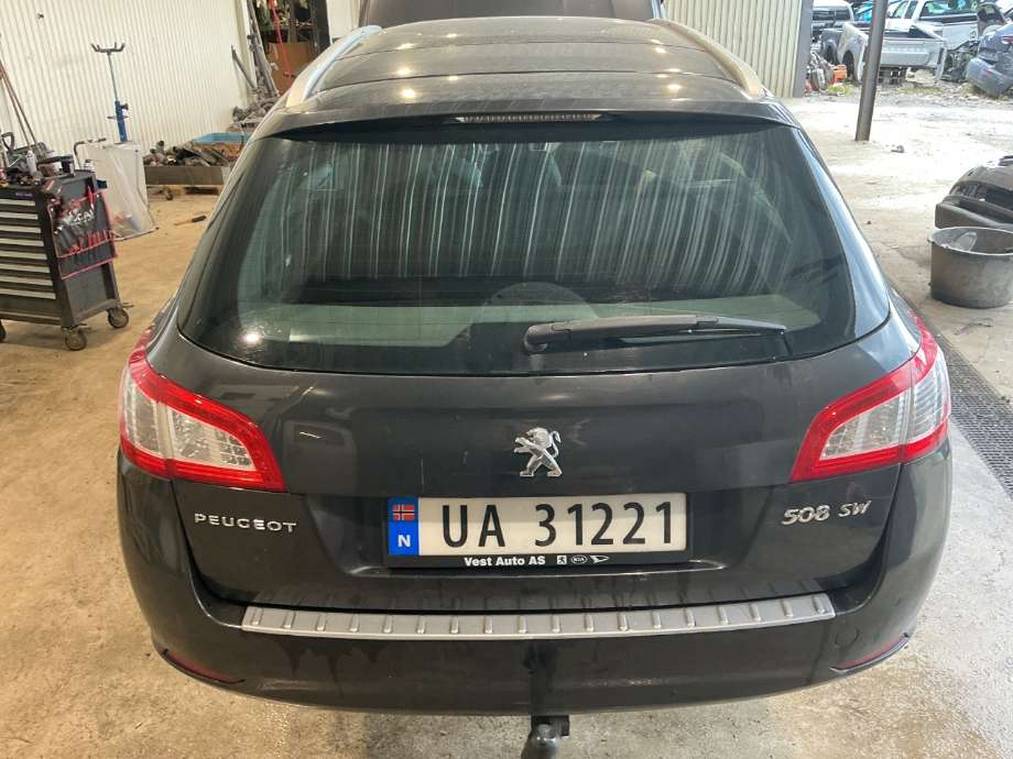 Bakluke til Peugeot 508, 2011-2014 (Type I, Fase 1) (PEUGEOT|)