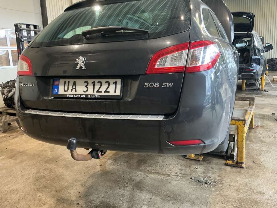 Støtfanger bak til Peugeot 508, 2011-2014 (Type I, Fase 1) (PEUGEOT|)