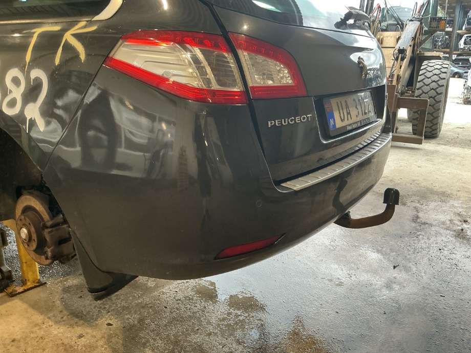 Støtfanger bak til Peugeot 508 2011-2014 (Type I, Fase 1)  (PEUGEOT|)