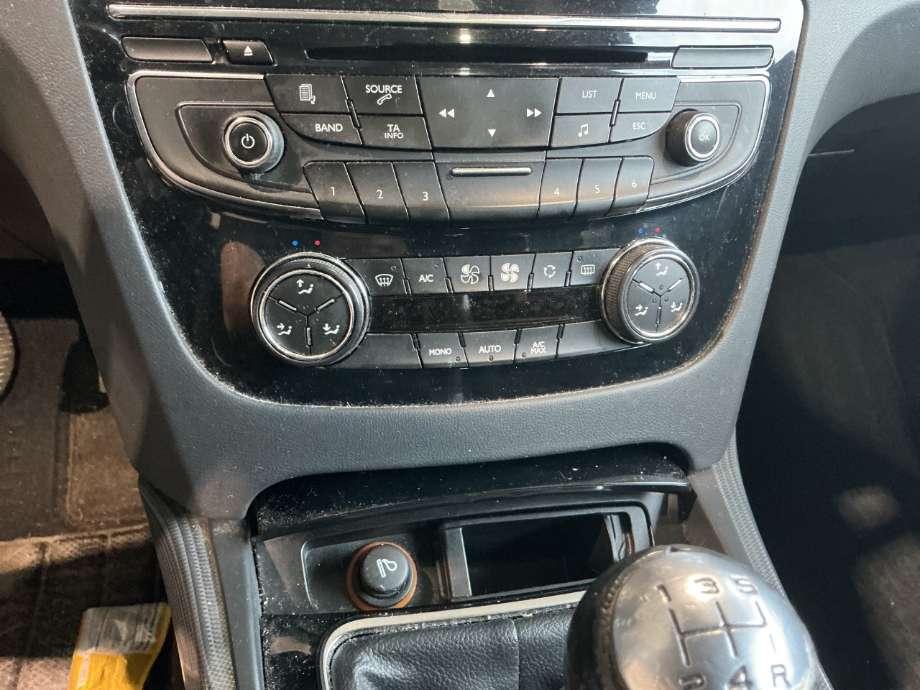 Varmeapparat betjening til Peugeot 508, 2011-2014 (Type I, Fase 1) (PEUGEOT|)
