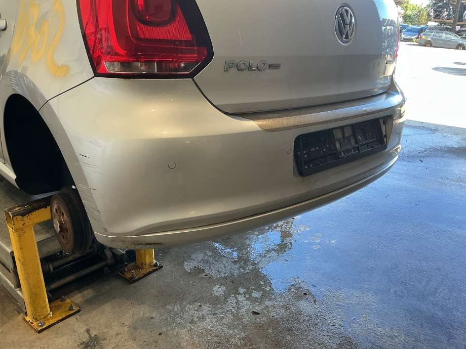 Støtfanger bak til VW Polo, 2009-2014 (Type V, Fase 1)  (VOLKSWAGEN|)