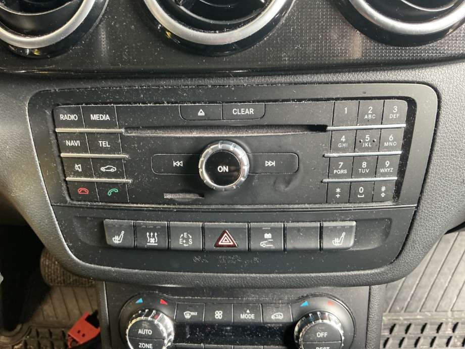 Bilstereo til Mercedes B-Klasse, 2011-2018 (W246) (W246) 
