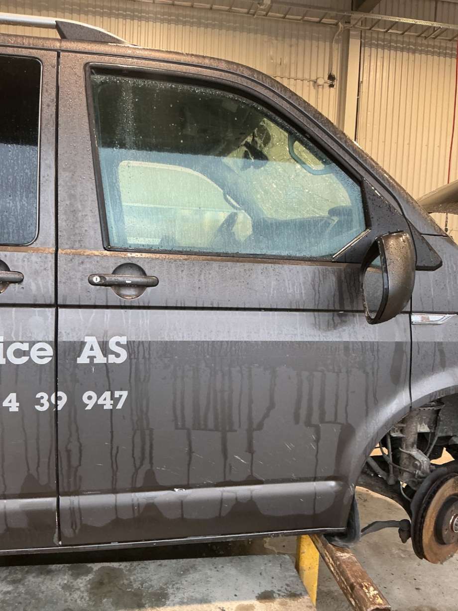 Dør høyre 2dørs til VW Transporter / Caravelle, 2015-2019 (T6) (T6) (VOLKSWAGEN|)
