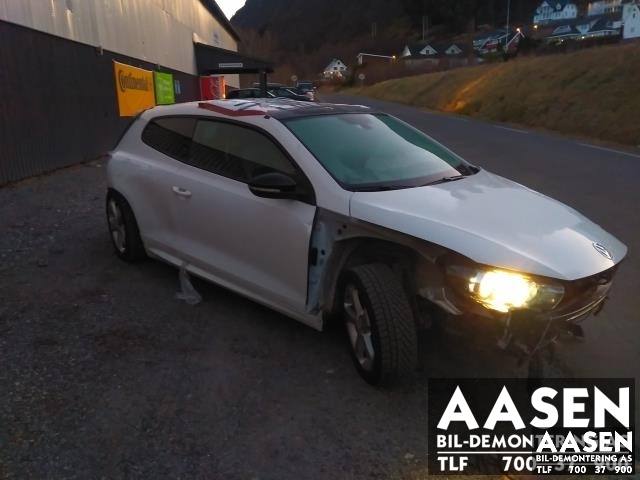 VW Scirocco 2008-2013 , Motorkode: CAXA, Girkassekode: LHY