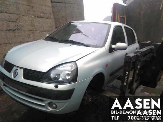Renault Clio 2001-2006 (Type II, Fase 2) , Motorkode: D4F-712, Girkassekode: 