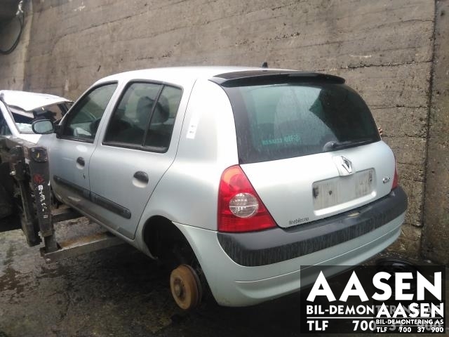 Renault Clio 2001-2006 (Type II, Fase 2) , Motorkode: D4F-712, Girkassekode: 