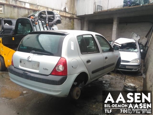 Renault Clio 2001-2006 (Type II, Fase 2) , Motorkode: D4F-712, Girkassekode: 