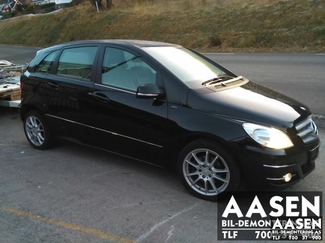 Mercedes B-Klasse 2008-2011 (Fase 2) (W245) (W245), Motorkode: 640940 30, Girkassekode: 722800 00
