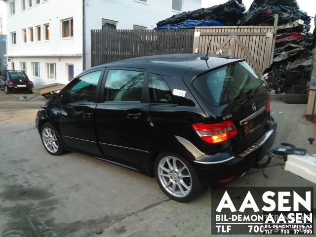 Mercedes B-Klasse 2008-2011 (Fase 2) (W245) (W245), Motorkode: 640940 30, Girkassekode: 722800 00