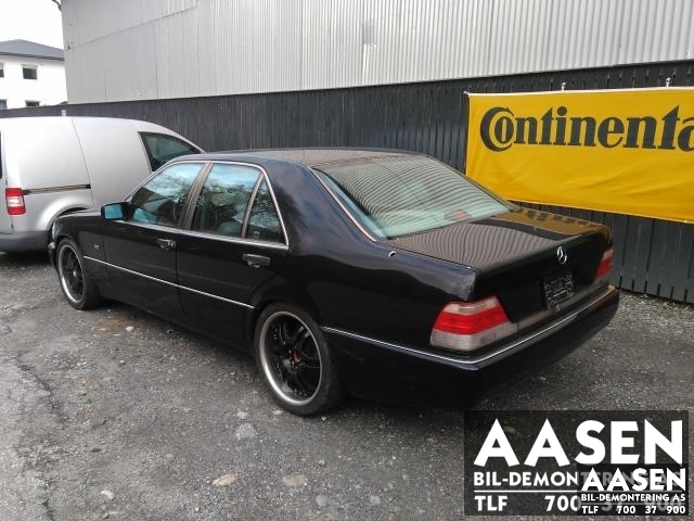 Mercedes S-Klasse 1991-1998 (W140) (W140), Motorkode: 104994 12, Girkassekode: 722508 03