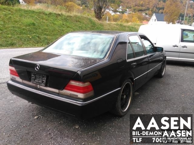 Mercedes S-Klasse 1991-1998 (W140) (W140), Motorkode: 104994 12, Girkassekode: 722508 03