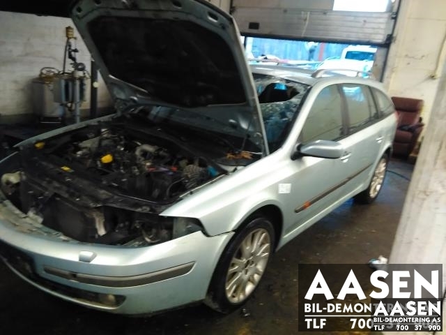 Renault Laguna 2001-2005 (Type II, Fase 1) , Motorkode: F9Q-756, Girkassekode: 