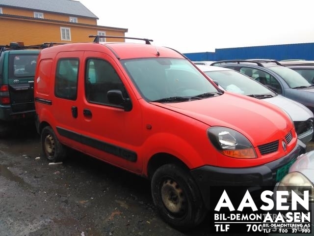 Renault Kangoo 2003-2007 (Type I, Fase 2) , Motorkode: , Girkassekode: 