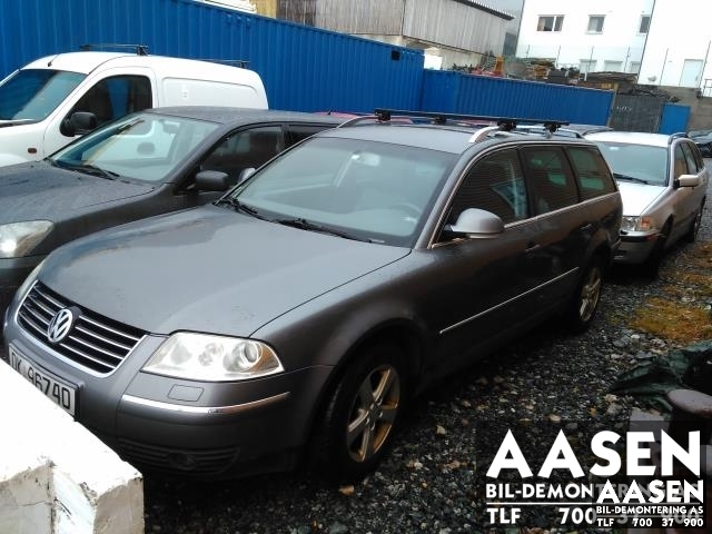 VW Passat 2001-2005 (B5,3BG) (B5,3BG), Motorkode: AVB, Girkassekode: GFL