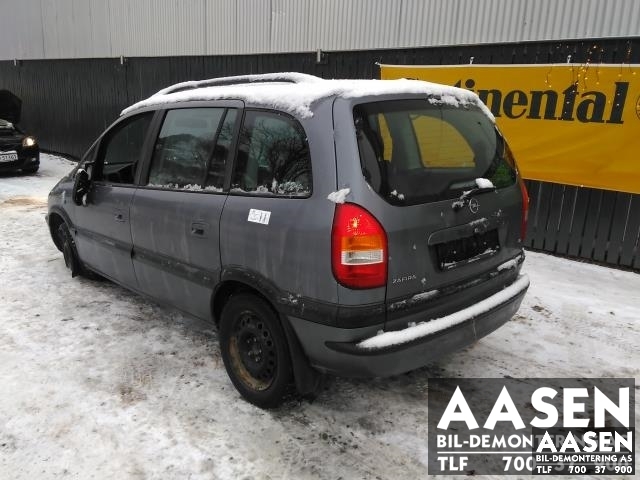 Opel Zafira A 1999-2005 , Motorkode: Z16XE, Girkassekode: 