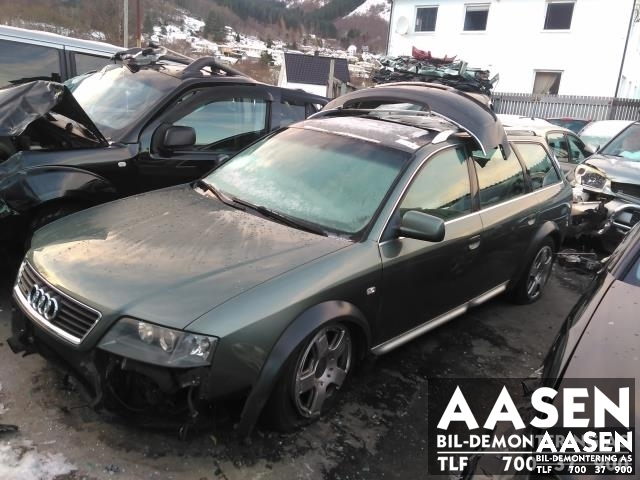 Audi A6, Allroad 2000-2005 (Type I) (C5) (C5), Motorkode: BAU, Girkassekode: FTH