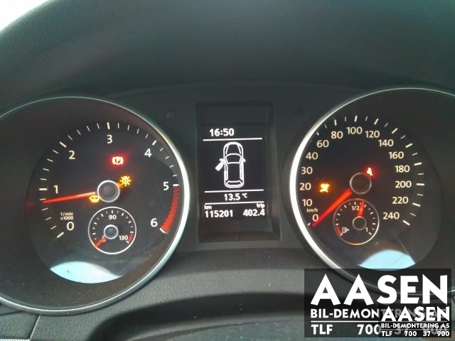 VW Golf VI 2008-2012 , Motorkode: CAYC, Girkassekode: LHW