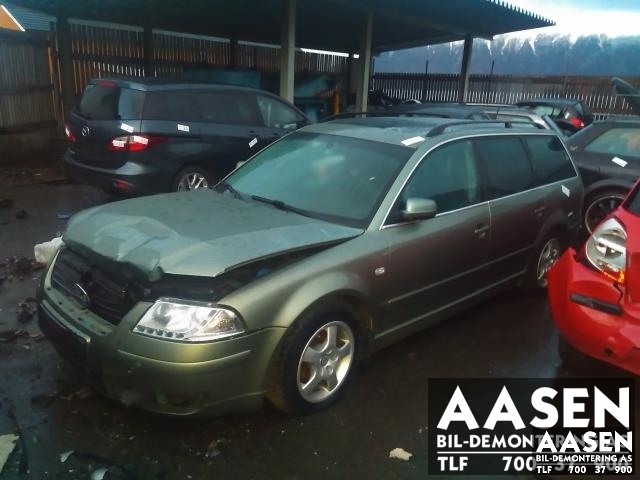 VW Passat 2001-2005 (B5,3BG) (B5,3BG), Motorkode: AVB, Girkassekode: EEN