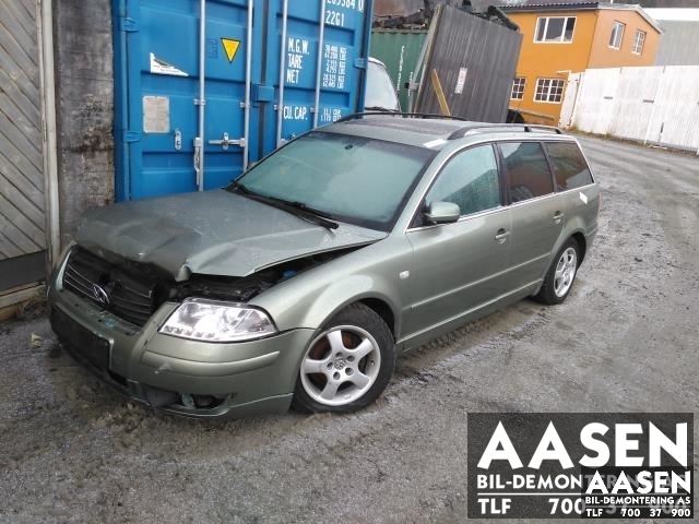 VW Passat 2001-2005 (B5,3BG) (B5,3BG), Motorkode: AVB, Girkassekode: EEN