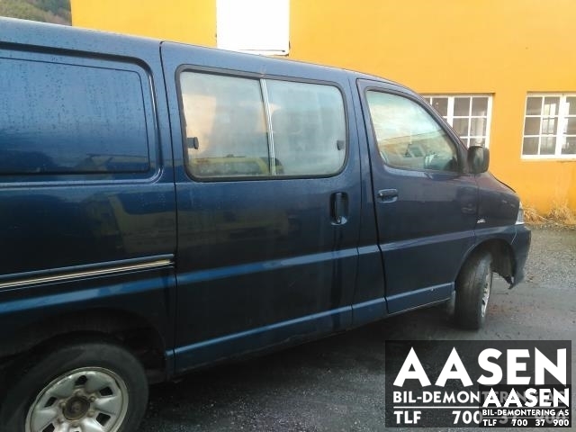 Toyota Hiace 2007-2012 (Fase 3) , Motorkode: 2KD-FTV, Girkassekode: 