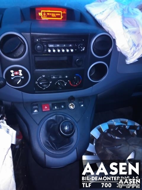 Citroën Berlingo 2008-2015 (Type II, Fase 1) , Motorkode: 9H06, Girkassekode: 