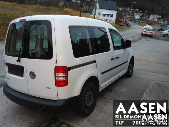 VW Caddy 2010-2015 (Type III, Fase 2) , Motorkode: CAYE, Girkassekode: LZY