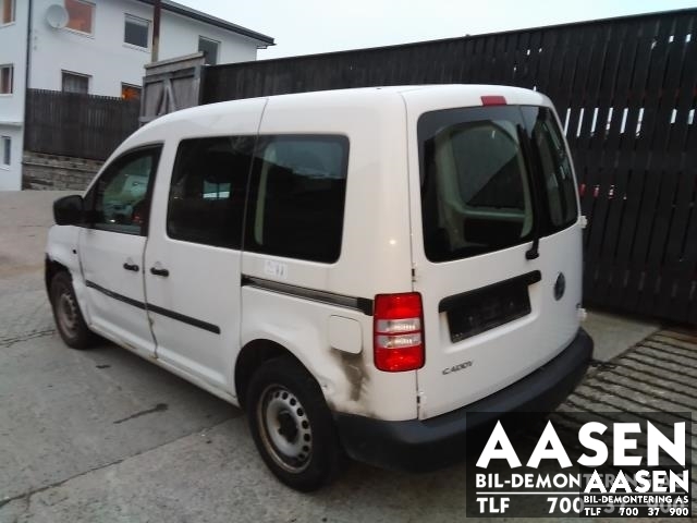 VW Caddy 2010-2015 (Type III, Fase 2) , Motorkode: CAYE, Girkassekode: LZY