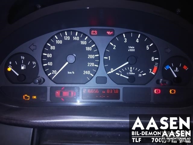 BMW 3-Serie 1998-2005 (E46) (E46), Motorkode: N42B18A, Girkassekode: 