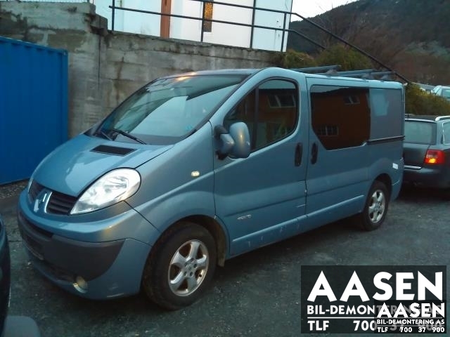 Renault Trafic 2006-2014 , Motorkode: M9R 780, Girkassekode: PF6 010