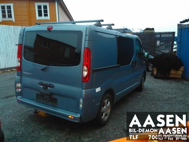 Renault Trafic 2006-2014 , Motorkode: M9R 780, Girkassekode: PF6 010
