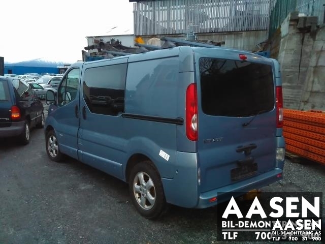 Renault Trafic 2006-2014 , Motorkode: M9R 780, Girkassekode: PF6 010
