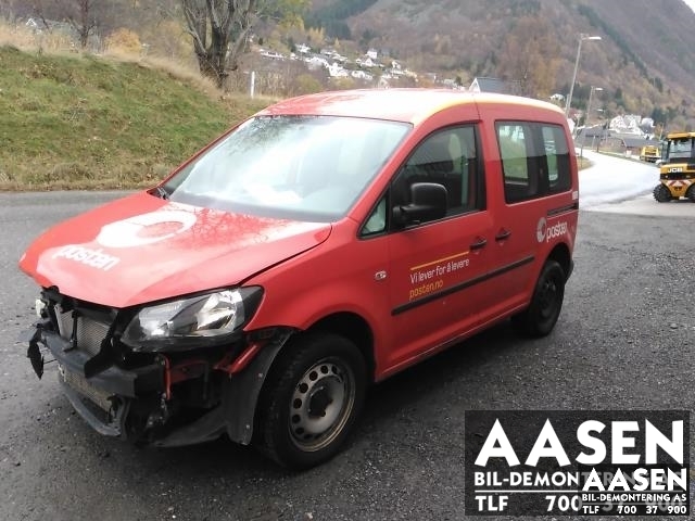 VW Caddy 2010-2015 (Type III, Fase 2) , Motorkode: CFHC, Girkassekode: PQT