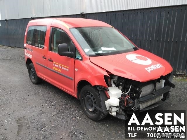 VW Caddy 2010-2015 (Type III, Fase 2) , Motorkode: CFHC, Girkassekode: PQT