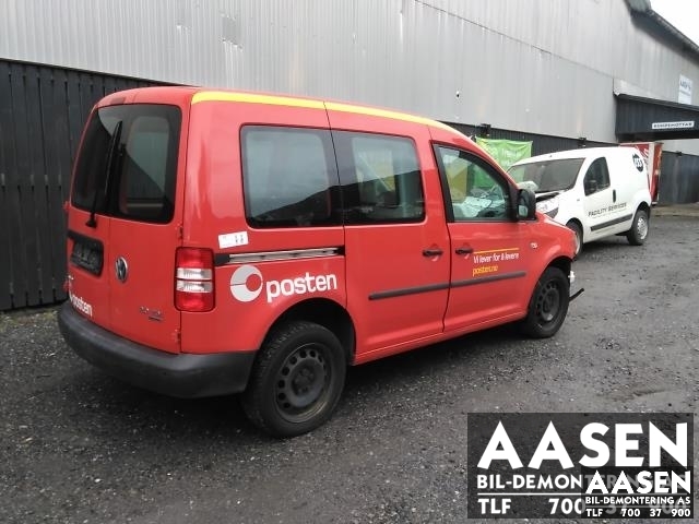 VW Caddy 2010-2015 (Type III, Fase 2) , Motorkode: CFHC, Girkassekode: PQT